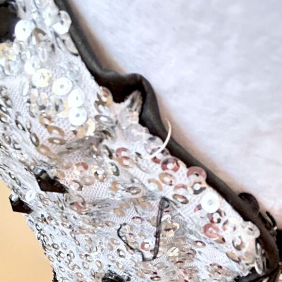 Sexy BLING Sweetheart Sleeveless Evening Cocktail Sequin Sleeveless Glamorous - Picture 5 of 13